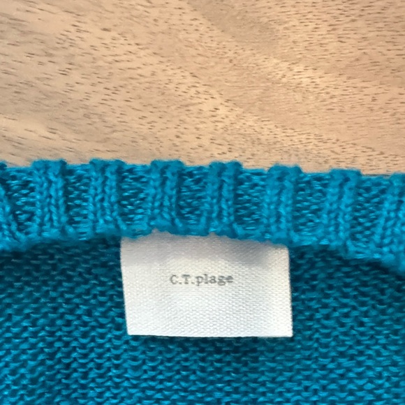 Teal Sweater- CT Plage - Picture 2 of 4